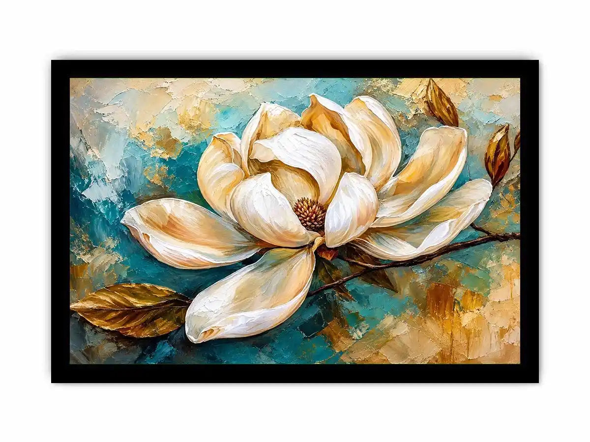 White Flower Canvas Print