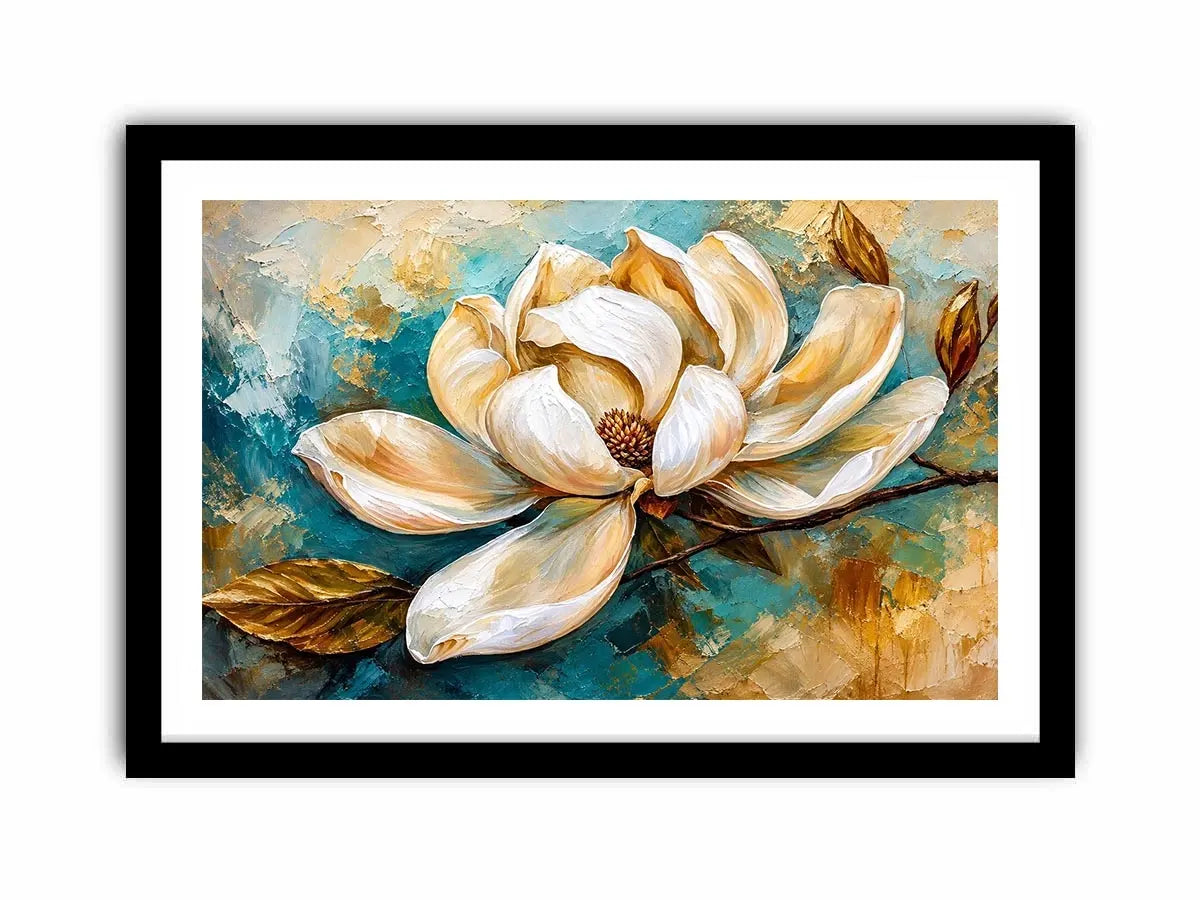 White Flower Canvas Print
