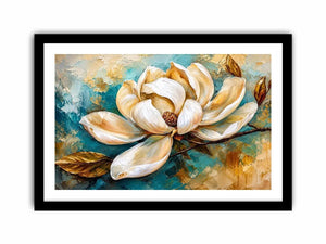 White Flower Canvas Print