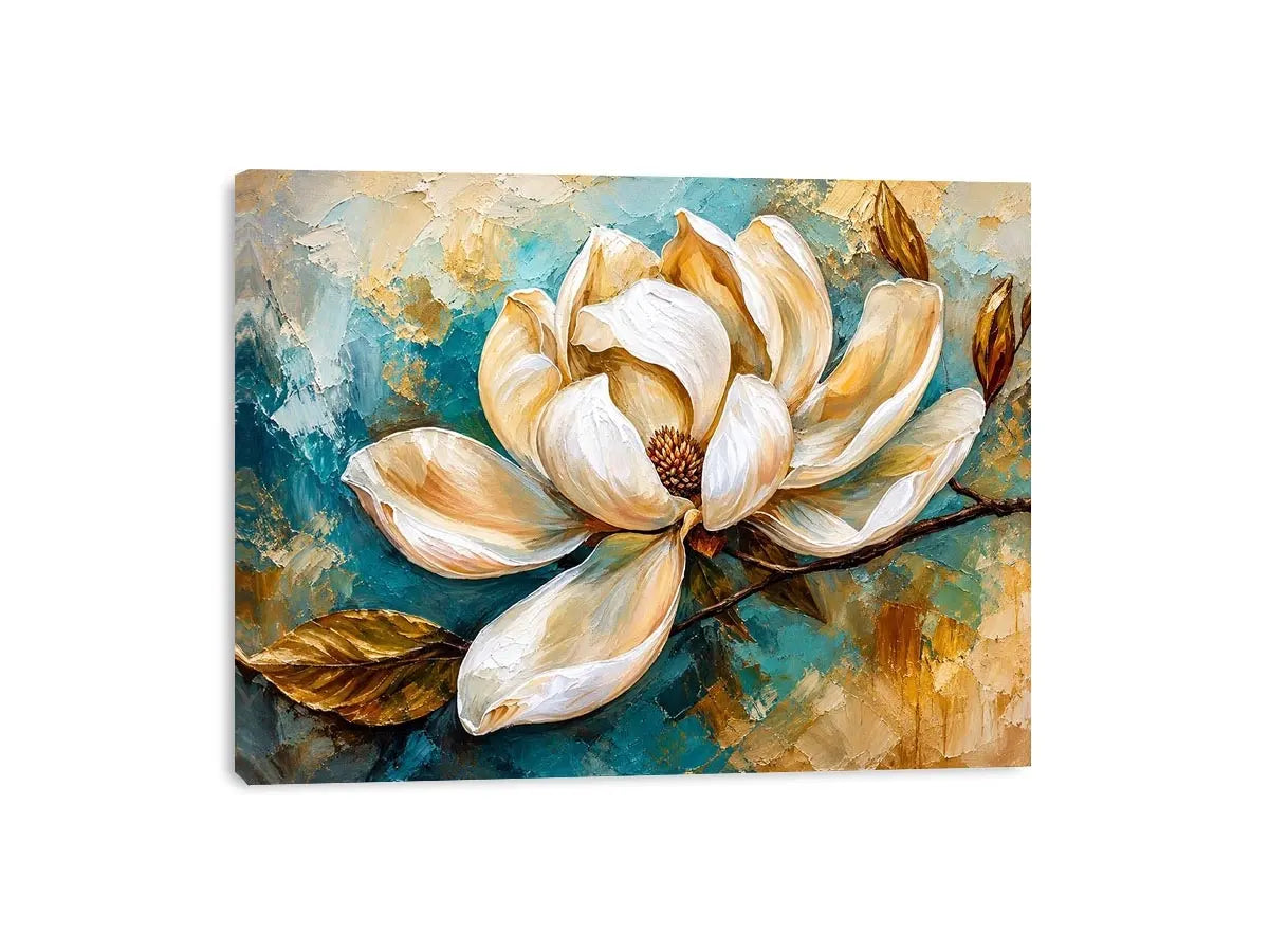 White Flower Canvas Print