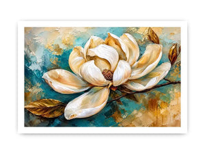 White Flower Canvas Print