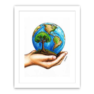 Save Earth Canvas Print