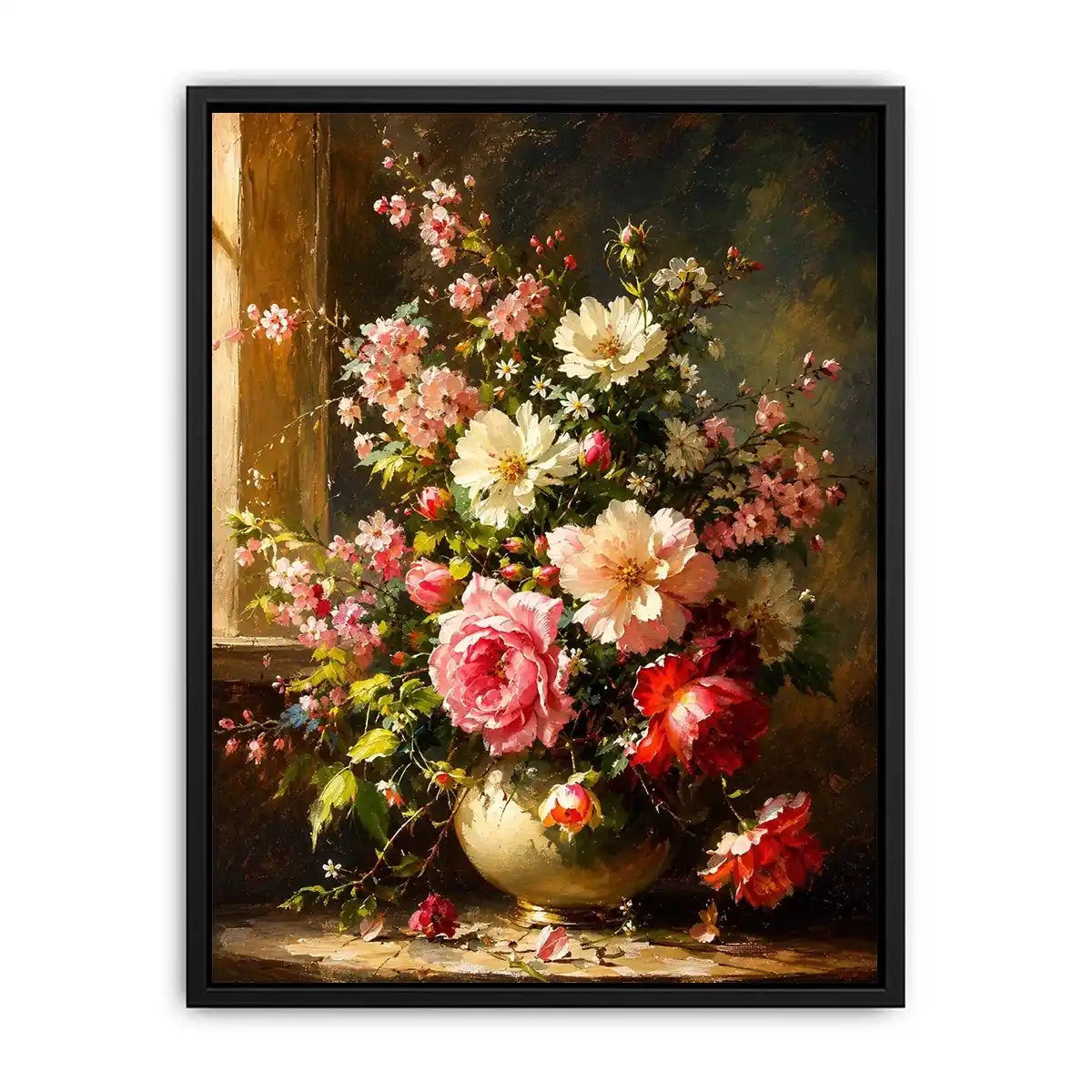 Bunch of Flowers Canvas Print