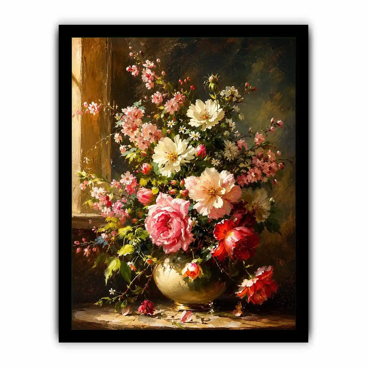 Bunch of Flowers Canvas Print