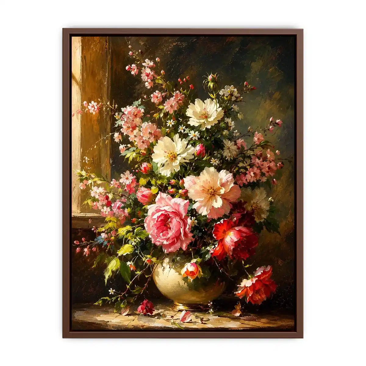 Bunch of Flowers Canvas Print