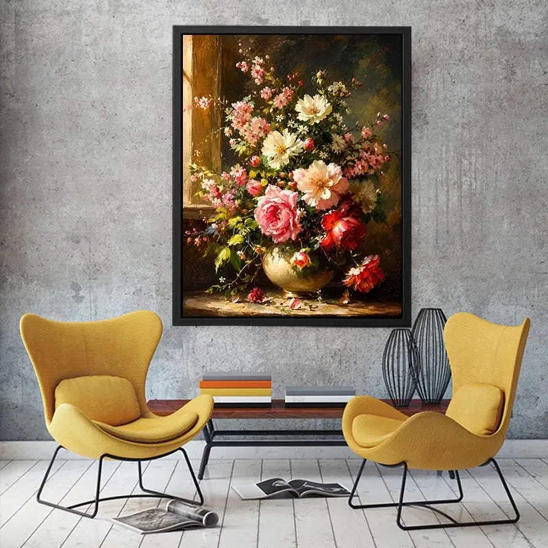 Bunch of Flowers Canvas Print