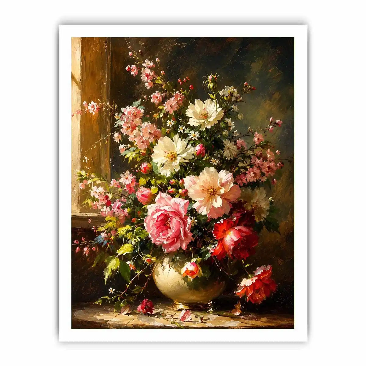 Bunch of Flowers Canvas Print