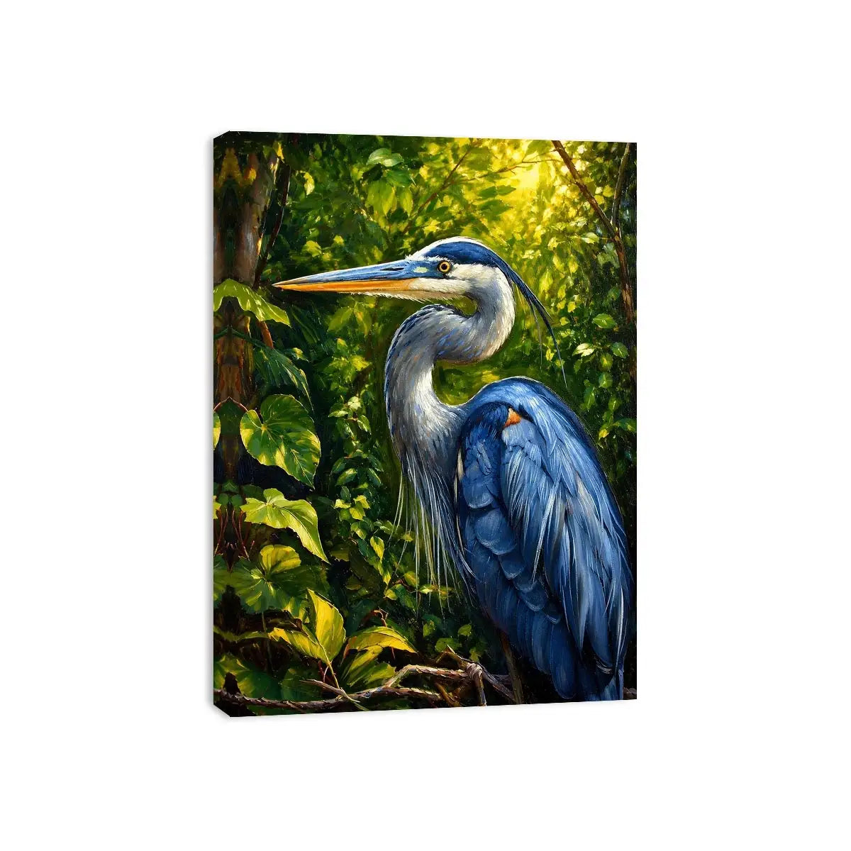 Blue Heron Canvas Print