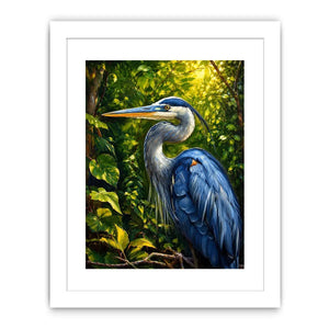 Blue Heron Canvas Print