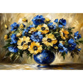 Fowers in A Vase Canvas Print