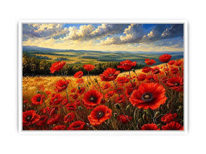 Poppy Field Canvas Print