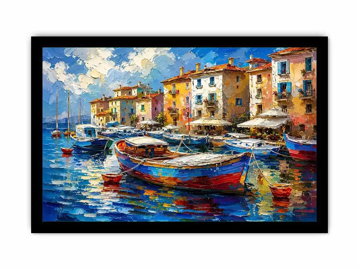 Beautiful Boats Canvas Print