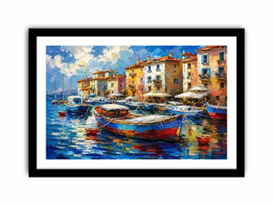 Beautiful Boats Canvas Print