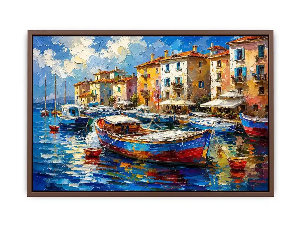Beautiful Boats Canvas Print