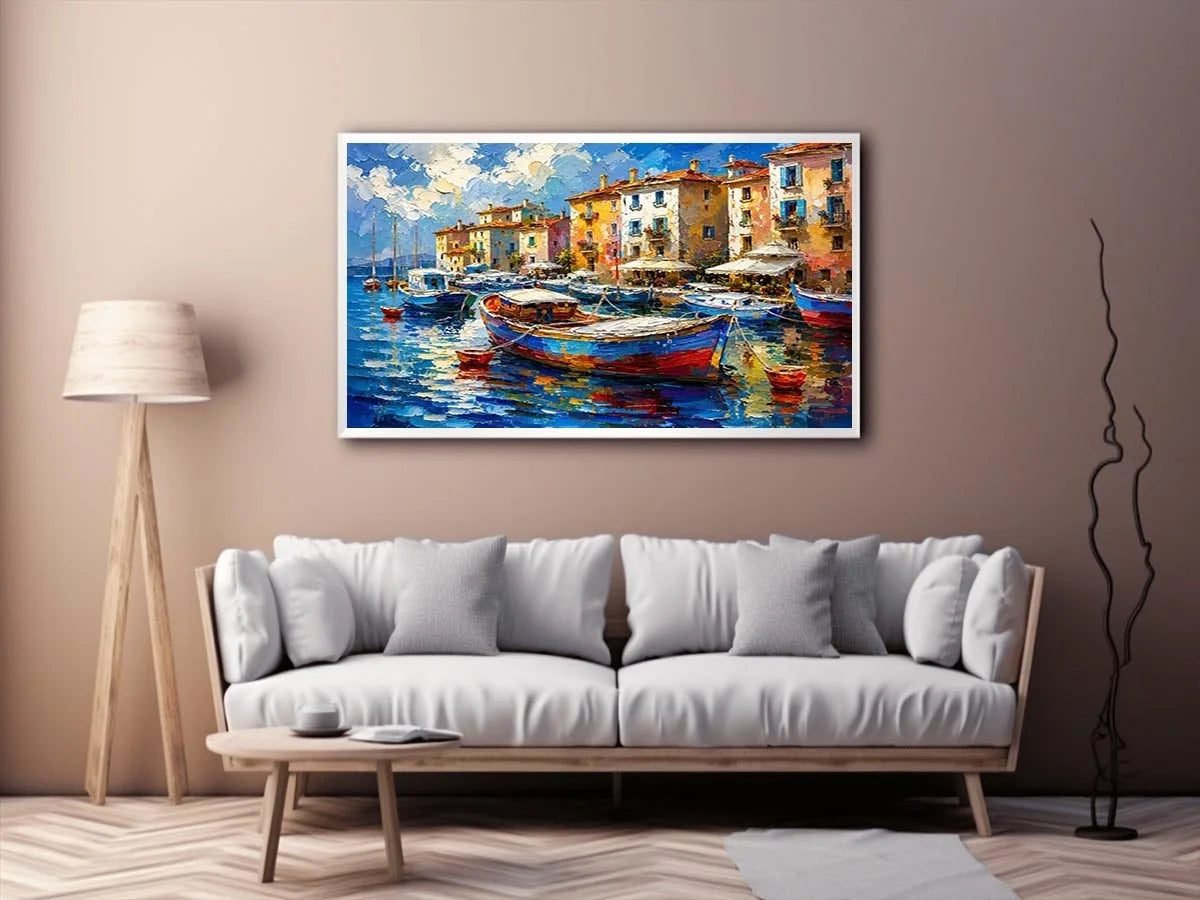Beautiful Boats Canvas Print