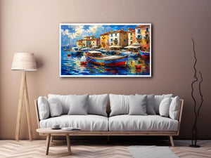 Beautiful Boats Canvas Print