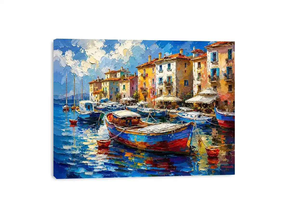Beautiful Boats Canvas Print