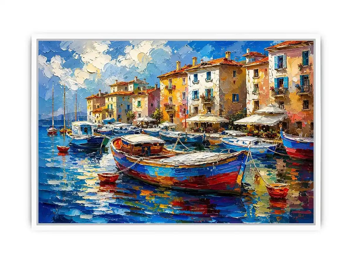 Beautiful Boats Canvas Print