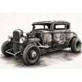 Vinatge Car Canvas Print