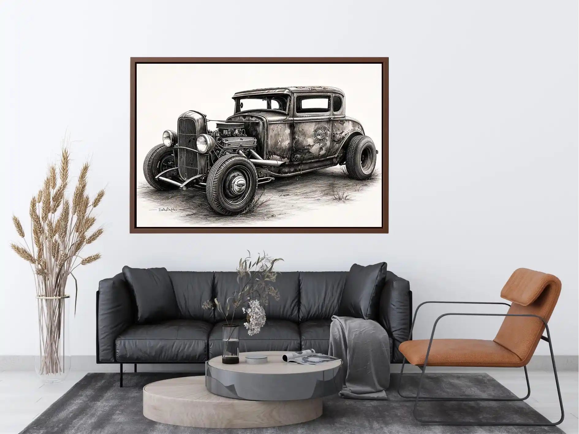 Vinatge Car Canvas Print