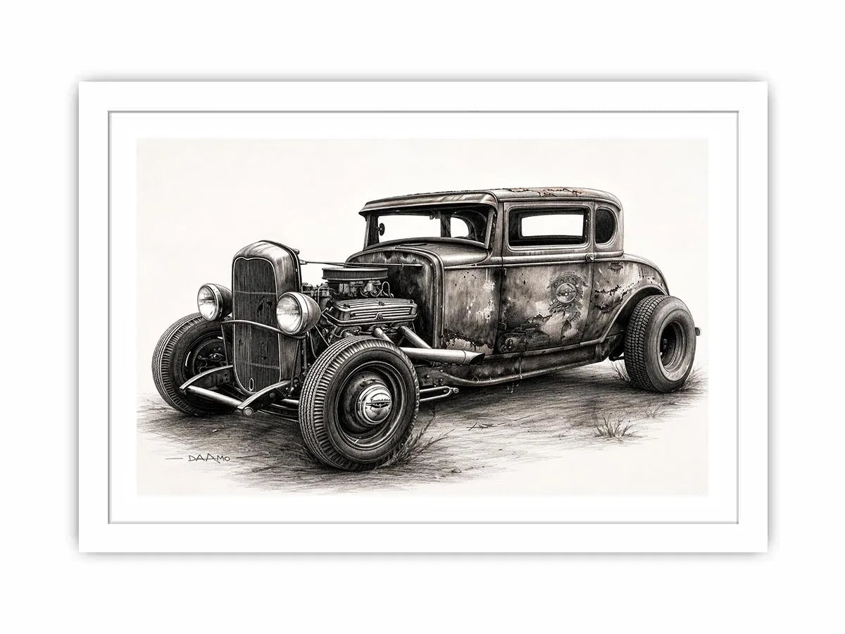 Vinatge Car Canvas Print