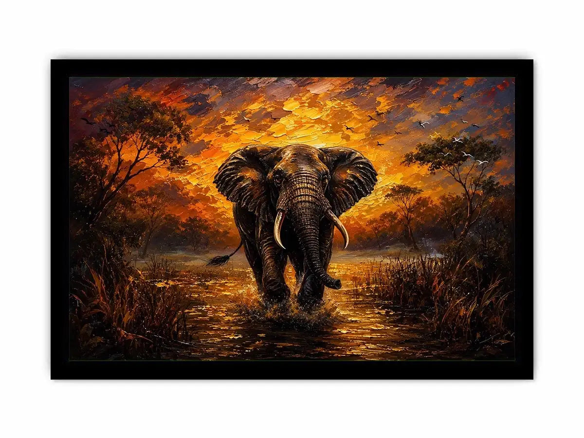 Elephant Canvas Print