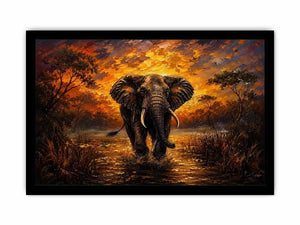 Elephant Canvas Print