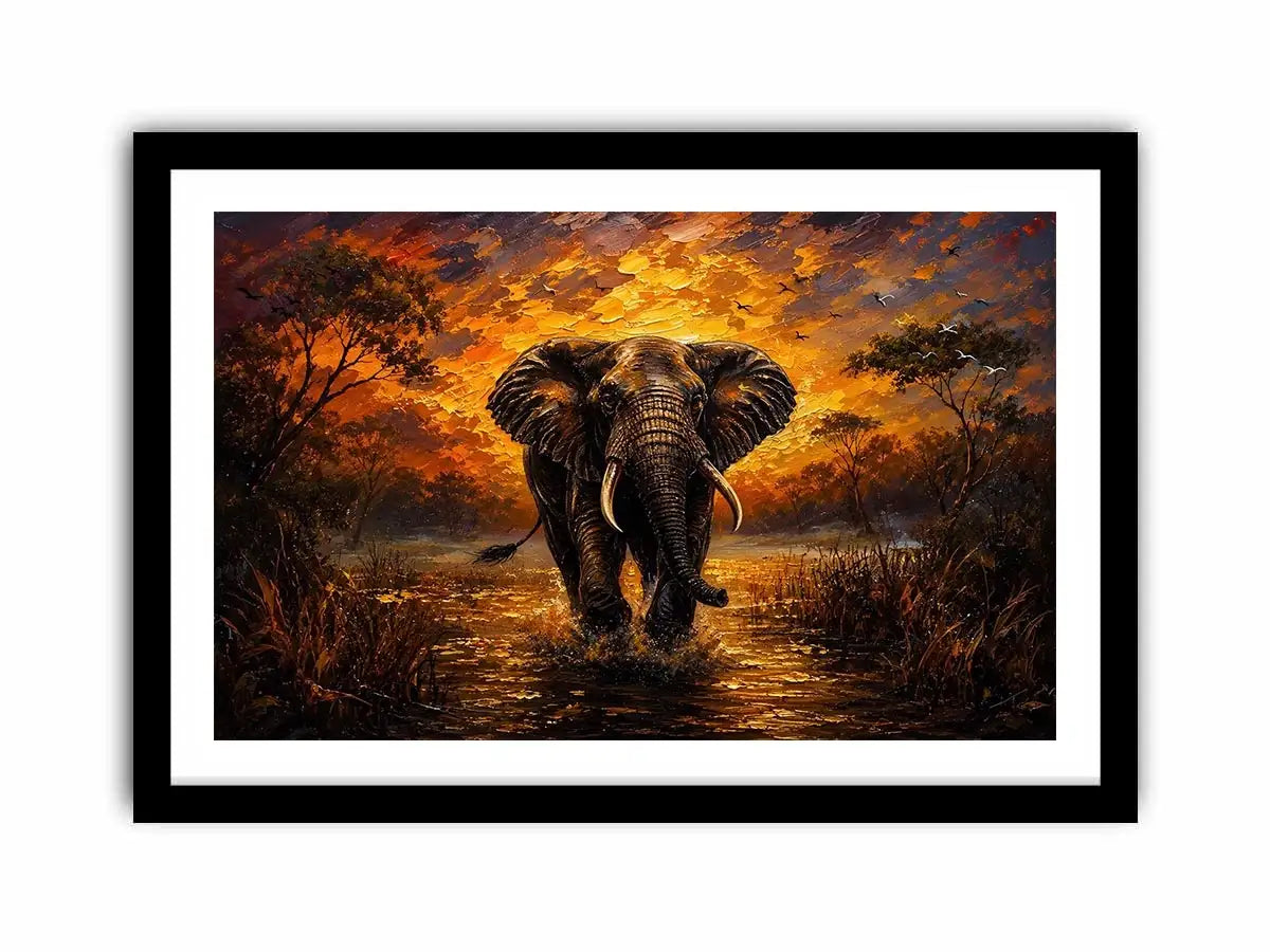 Elephant Canvas Print