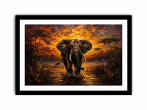 Elephant Canvas Print