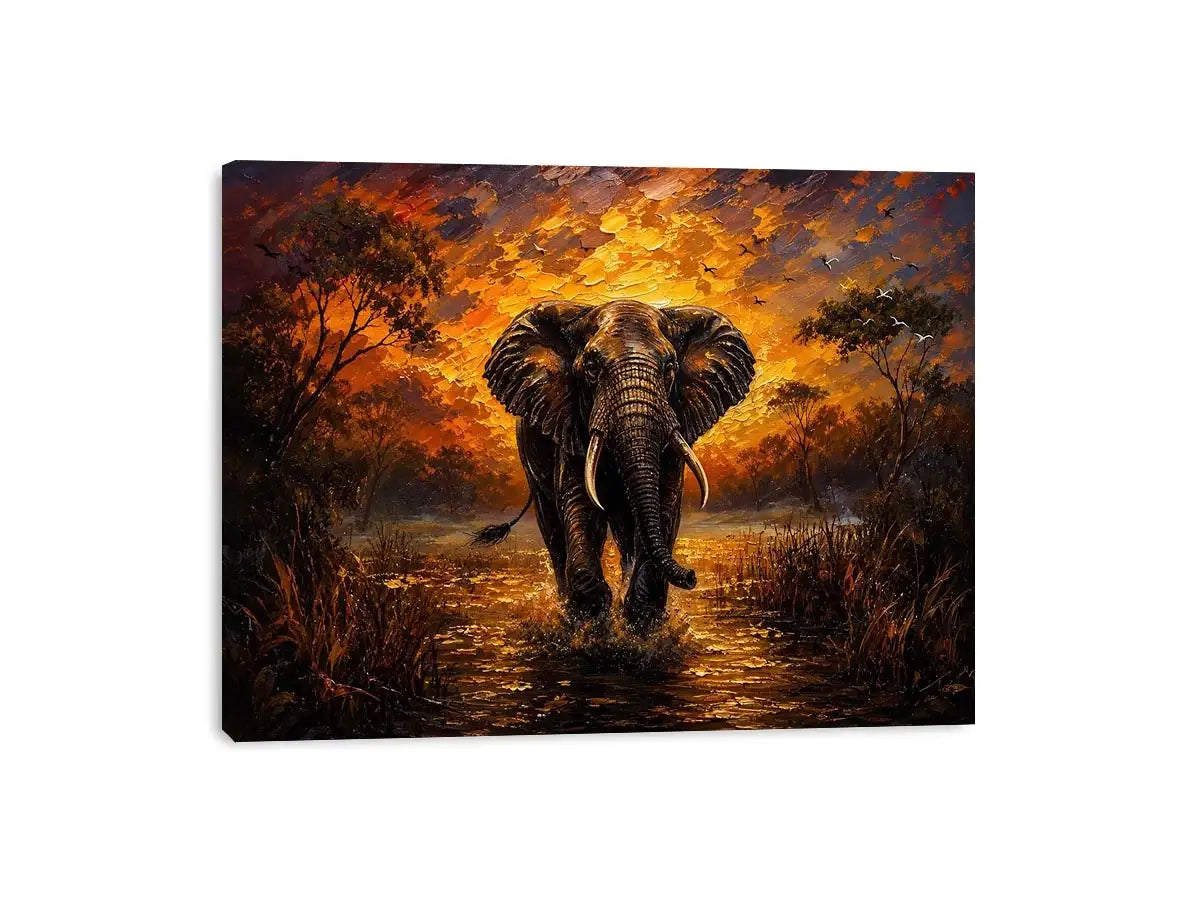 Elephant Canvas Print