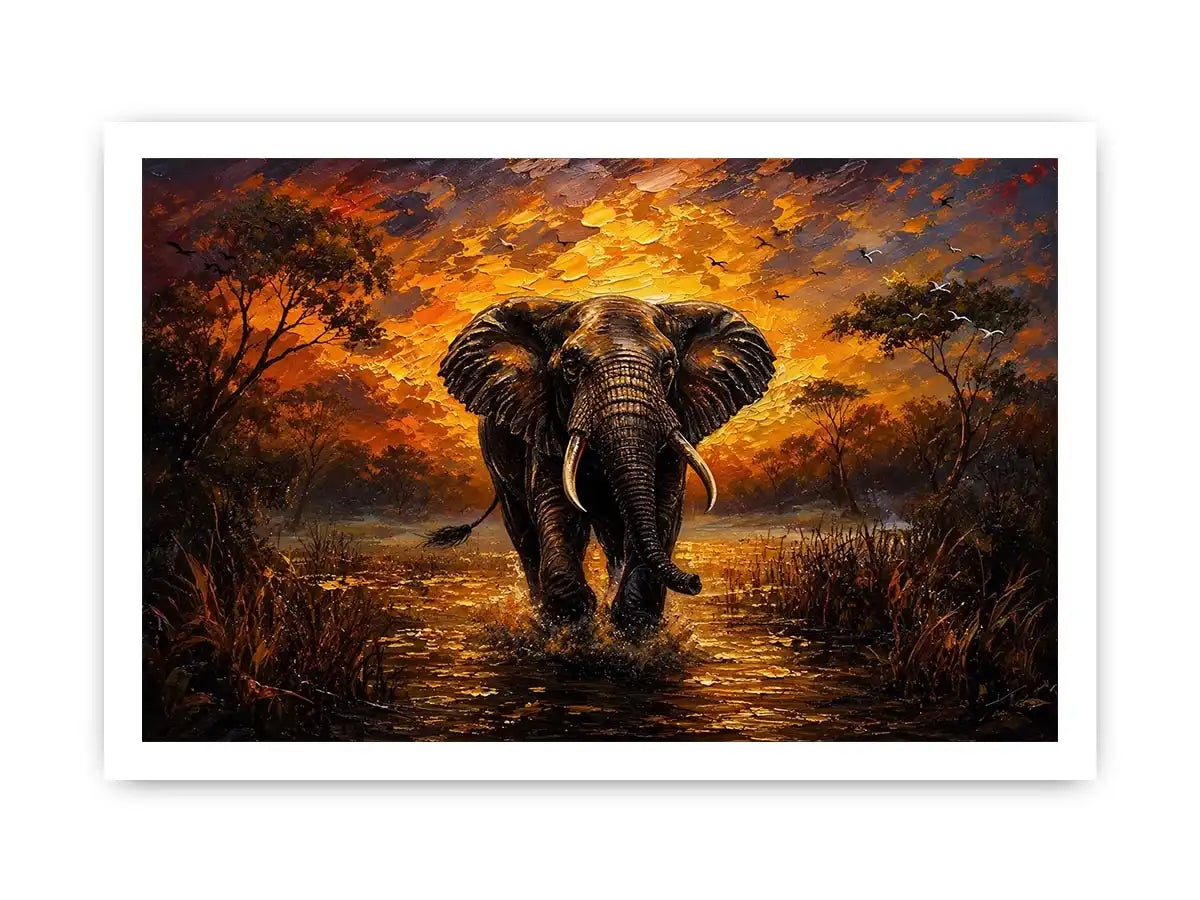 Elephant Canvas Print