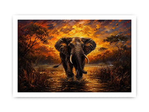 Elephant Canvas Print