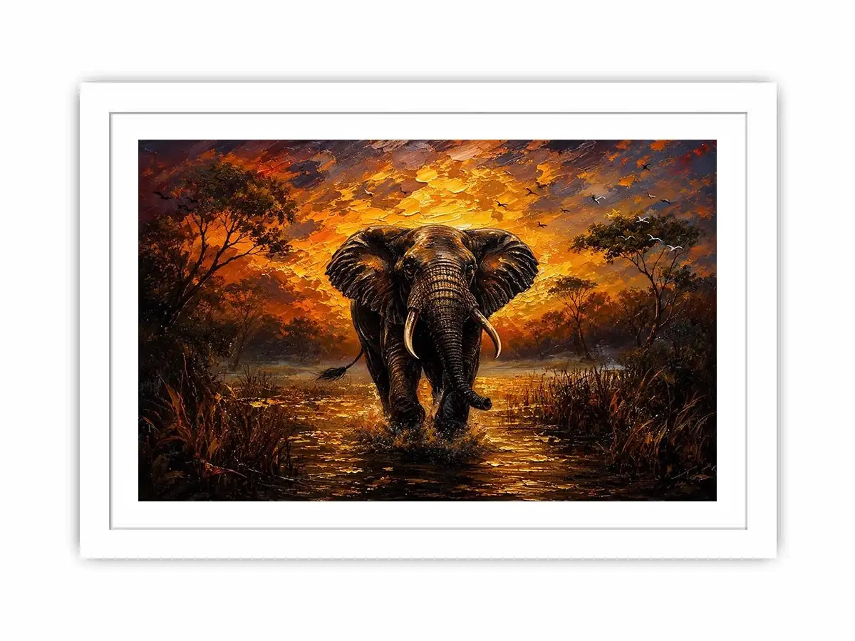 Elephant Canvas Print