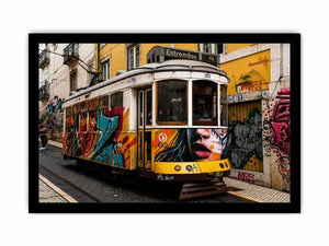Lisbon Transport Canvas Print