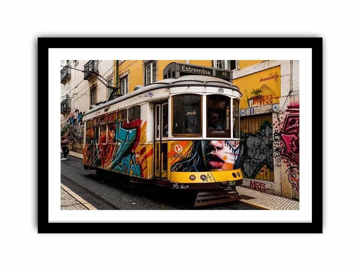 Lisbon Transport Canvas Print