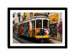 Lisbon Transport Canvas Print