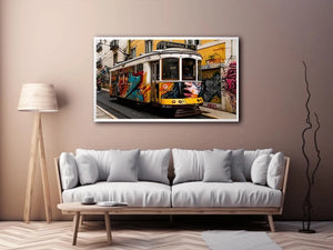 Lisbon Transport Canvas Print