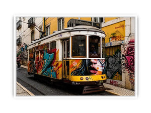 Lisbon Transport Canvas Print