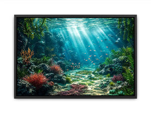 Underwater Coral Canvas Print