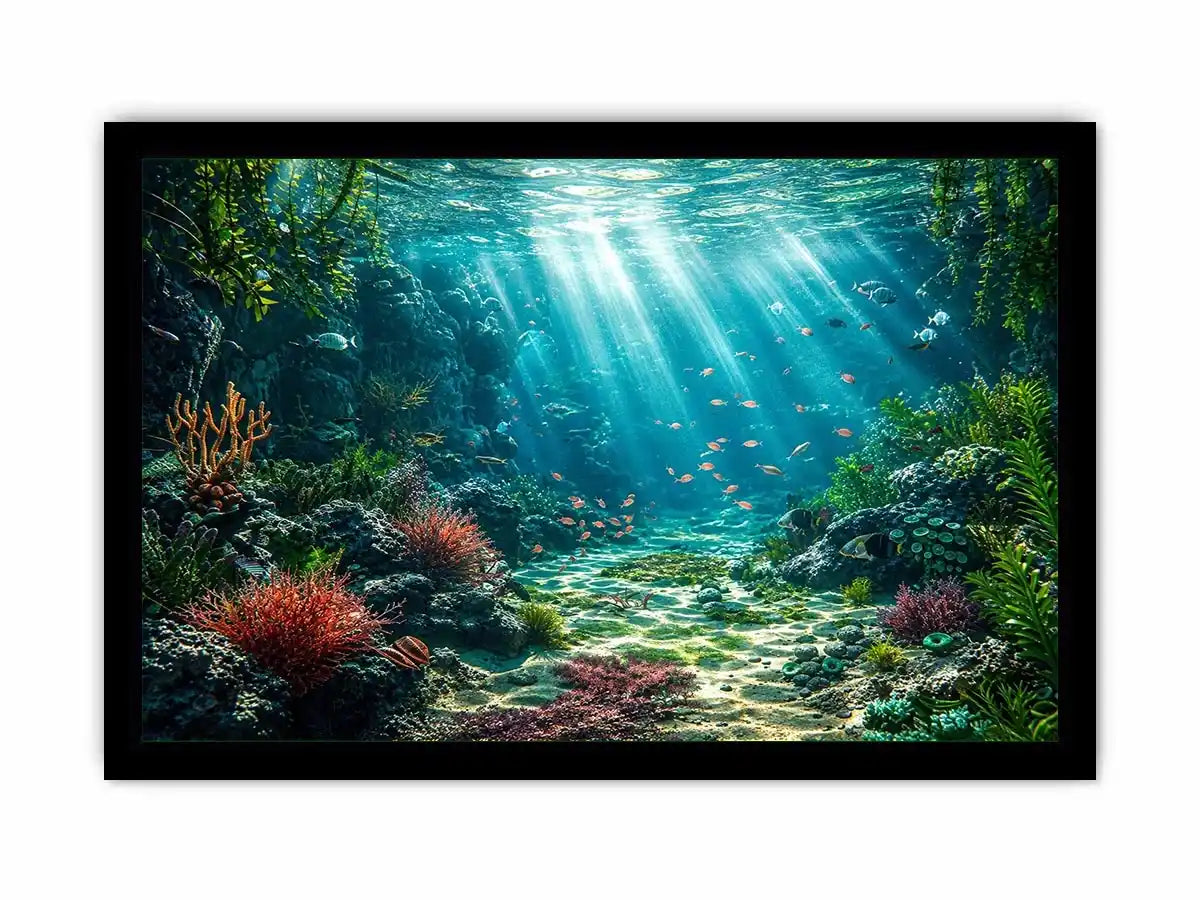 Underwater Coral Canvas Print
