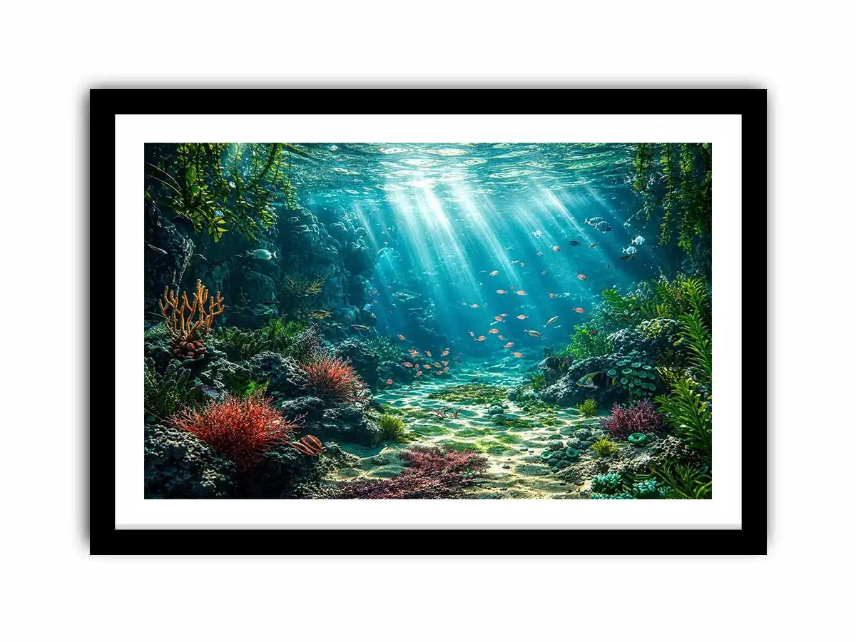 Underwater Coral Canvas Print