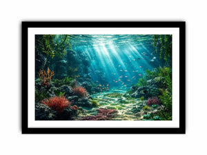 Underwater Coral Canvas Print