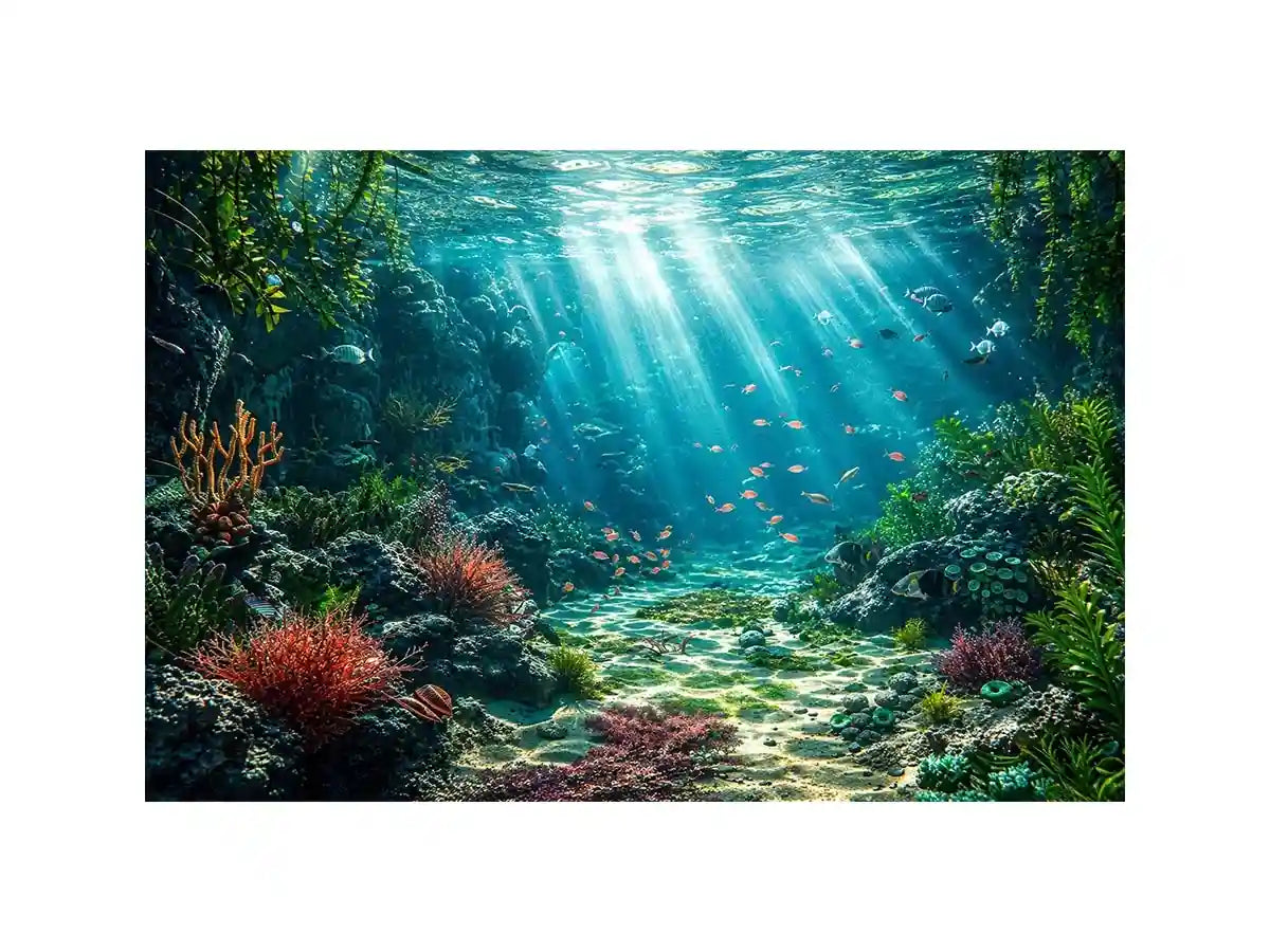 Underwater Coral Canvas Print
