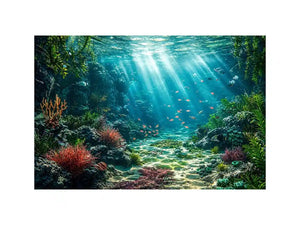 Underwater Coral Canvas Print