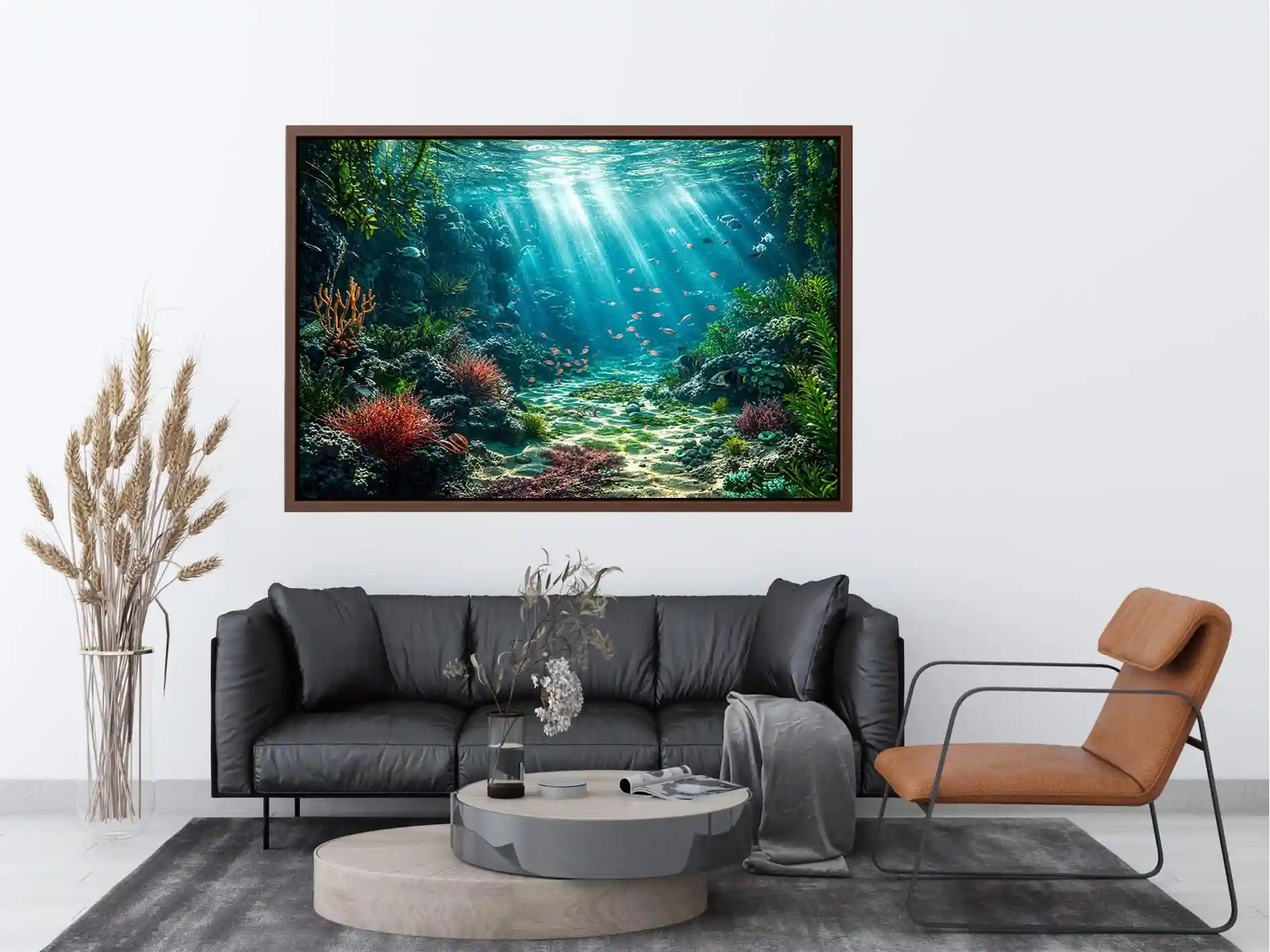 Underwater Coral Canvas Print