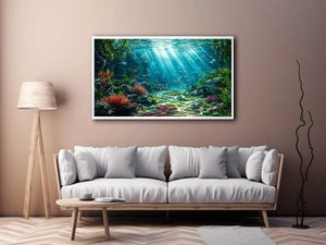 Underwater Coral Canvas Print