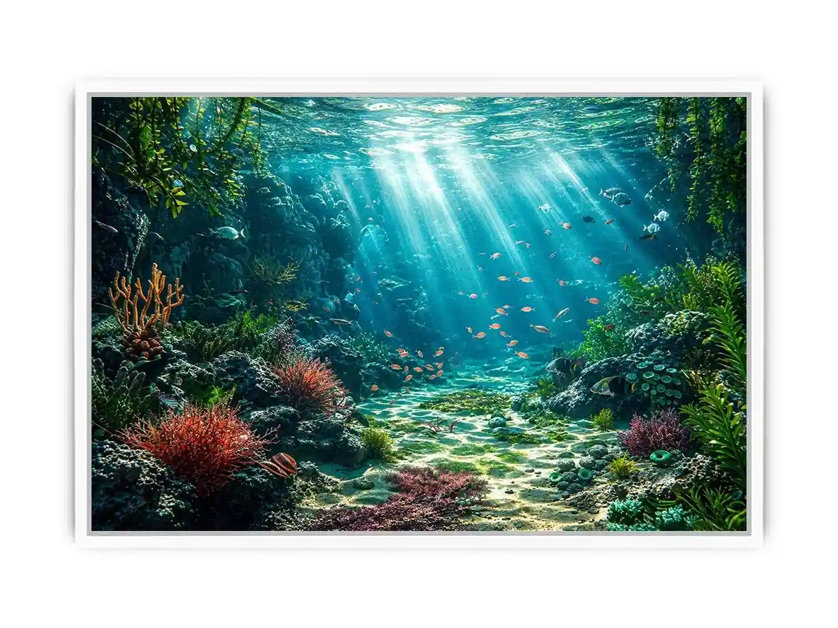 Underwater Coral Canvas Print