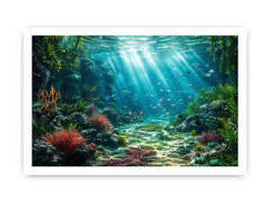 Underwater Coral Canvas Print