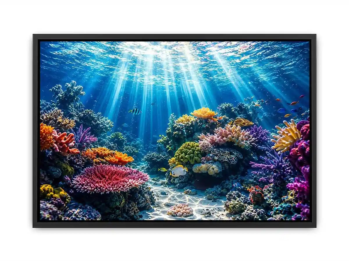 Underwater Canvas Print