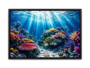 Underwater Canvas Print